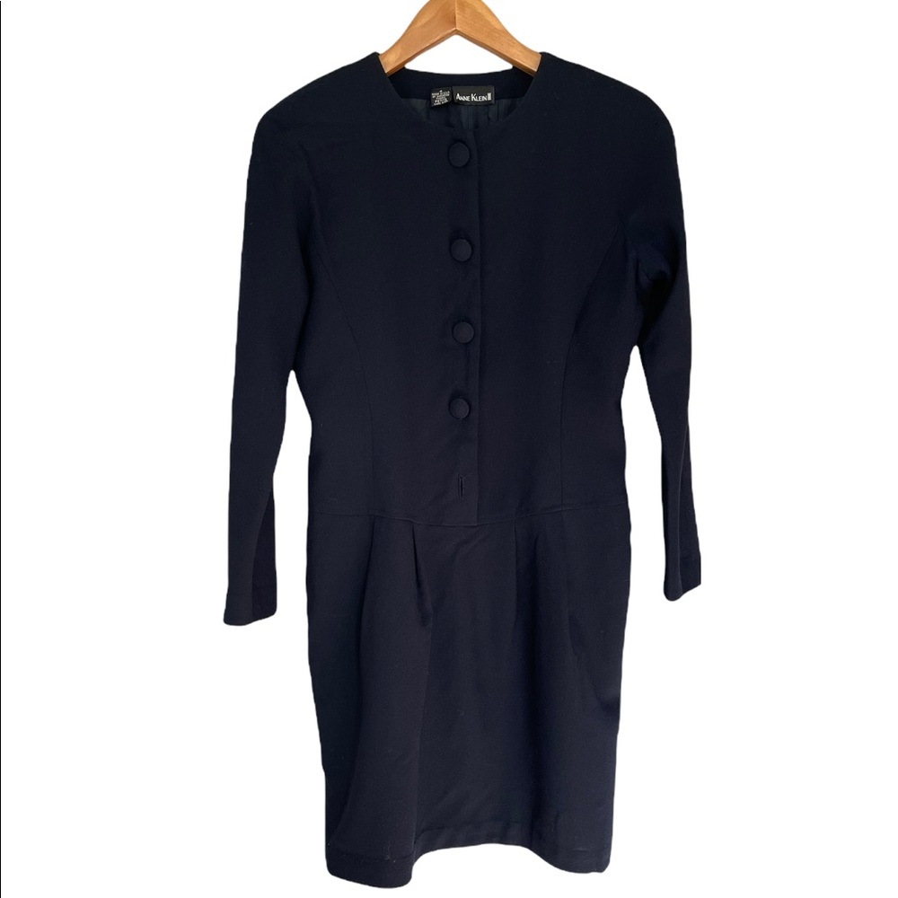 Ann Klein blue dress